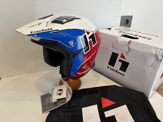 Casco Hebo Trial Tricolor Talla XXL - NUEVO