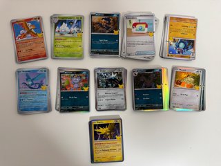 Cartas Pokémon Set 30 Aniversario