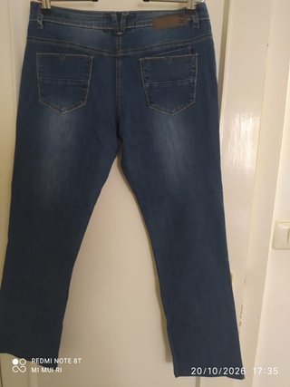 Pantalón Vaquero Azul Talla 42