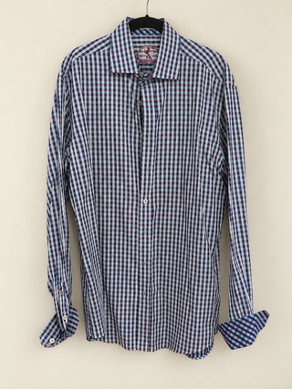 Camisa Bugatchi cuadros talla L