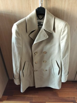Abrigo Burberry London Beige