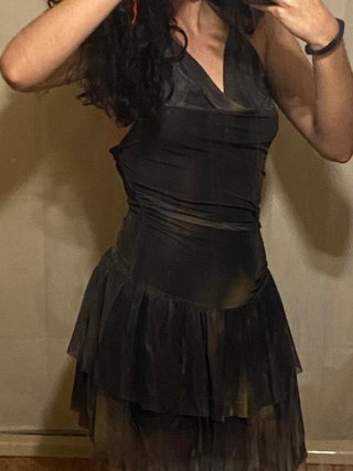 Vestido de fiesta negro