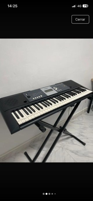 Teclado Yamaha YPT-230 + Soporte + Atril