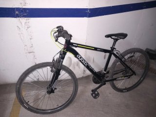 Bicicleta de Montaña Negra