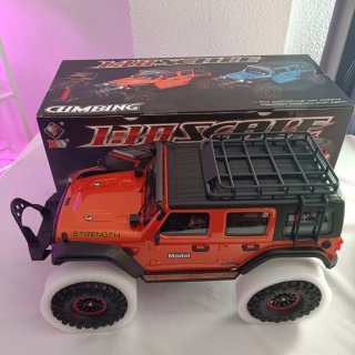 Coche Crawler RC Wltoys Jeep Wrangler
