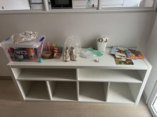 Mueble TV Kallax IKEA Blanco