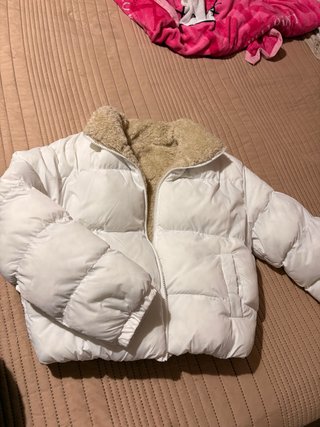 Chaqueta Acolchada Blanca