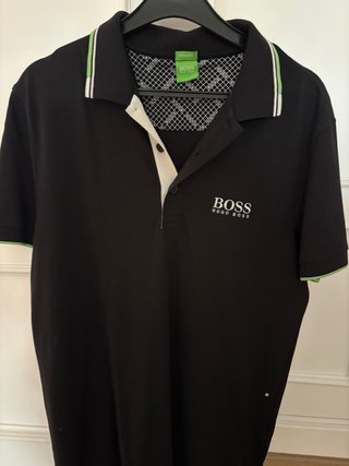 Polo Hugo Boss Negro