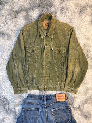 Chaqueta Levi’s Vintage Verde Oliva Denim Jacket