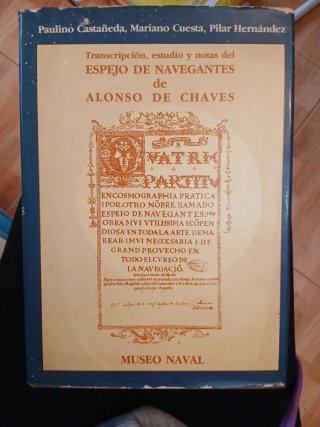 Libro Espejo de Navegantes - Museo Naval