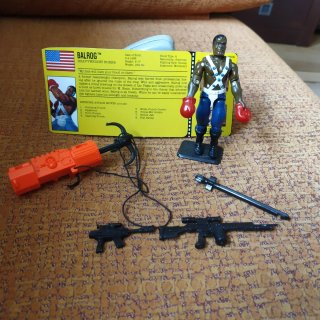 Figura G.I. Joe Balrog V1 con accesorios