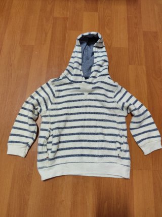 Sudadera con capucha Zara Baby rayas 12-18m