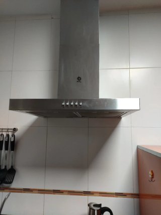 Campana extractora Balay de acero