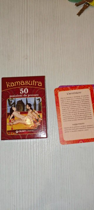 Carte Kamasutra 50 Posizioni da Provare