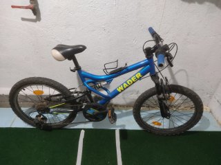 Bicicleta Infantil Wader Azul
