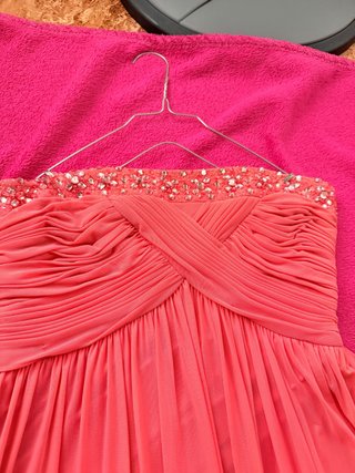 Vestido de fiesta rosa talla 38