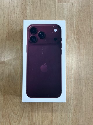 IPHONE 18 PRO MAX 512GB ROJO PRECINTADO + FACTURA