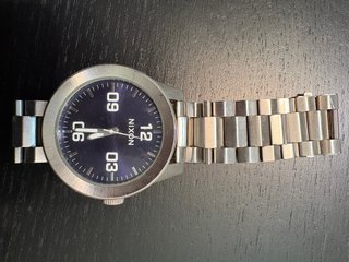 Reloj Nixon Plateado