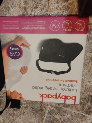 Cinturón de seguridad premamá babypack