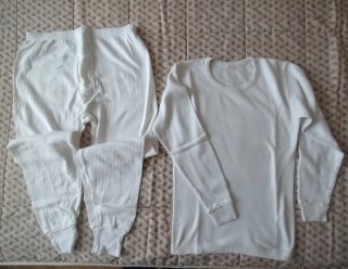 Conjunto camiseta y calzoncillo largo