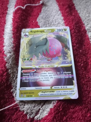 Carta Pokémon Regidrago V-ASTRO