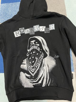 Sudadera con capucha Hoodrich negra