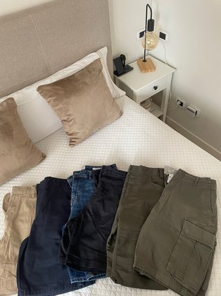 Lote de 6 pantalones cortos de caballero
