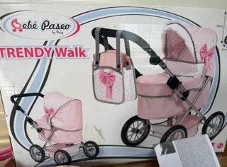 Cochecito de Muñecas Trendy Walk Bebé Paseo