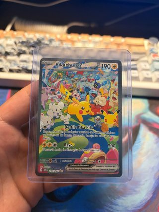 Carta Pokémon Pikachu ex Dia