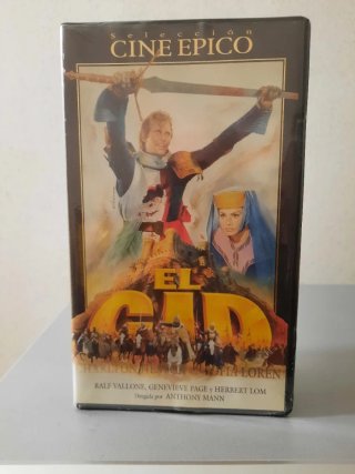VHS El Cid - Selección Cine Épico