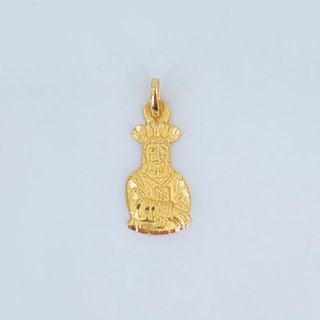 Colgante Oro 18K (750), 1.43gr, Jesús Cautivo