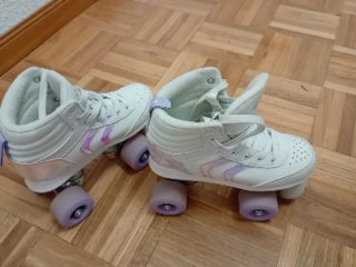 Patines de cuatro ruedas talla 34