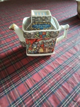 Tetera de Porcelana Inglesa Vintage