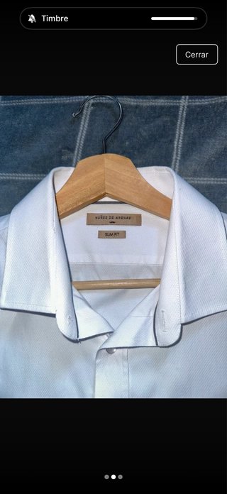 Camisa de Traje Blanca Núñez de Arenas