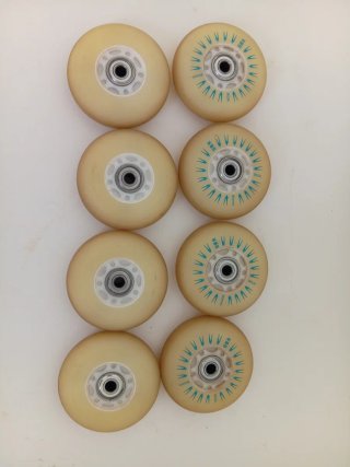 Set de 8 Ruedas Luminosas para Patines