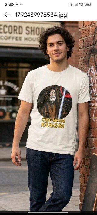 Camiseta Star Wars Obi-Wan Kenobi