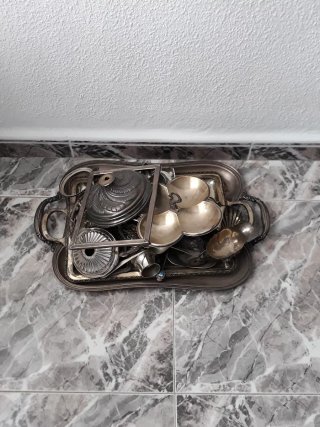 Unos 6kg plata de ley