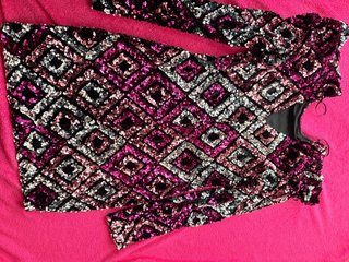 Vestido de fiesta lentejuelas talla M