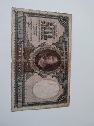 Billete de 1000 Pesetas de 1940