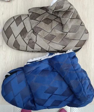 Zapatillas de casa tipo bota, talla 43-46