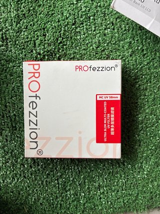 Filtro UV PROfezzion 58mm Multicapa
