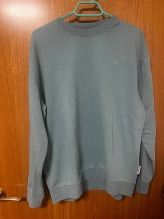 Sudadera Quiksilver color azul verdoso