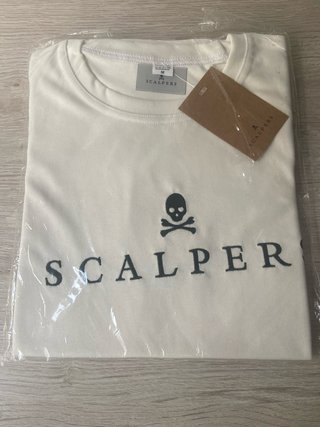 Camiseta Scalpers Blanca Talla M