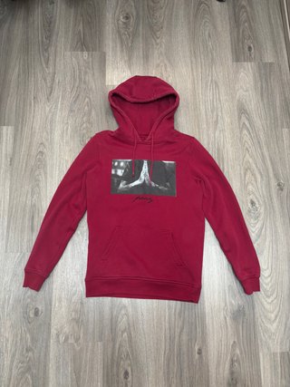 Sudadera con Capucha Roja