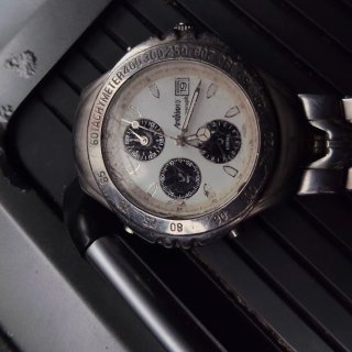 Reloj Cronógrafo Arabians Plateado