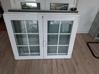 Ventana de Aluminio Blanca