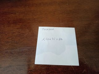 Tocador de Madera