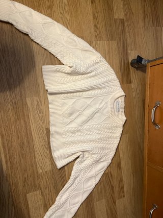 Jersey Blanco Bershka Talla S