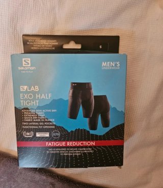 Mallas Salomon S/Lab Exo Half Tight Talla S