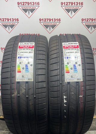 225 40 18 Y KUMHO RUEDA NUEVA YA MONTADA
